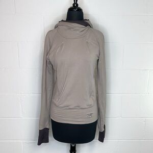 Arc’teryx Women’s Tan Detente Hoodie